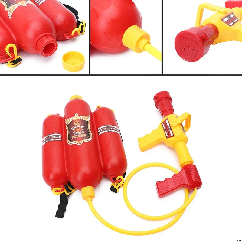 Sac à dos pompier pistolet à eau