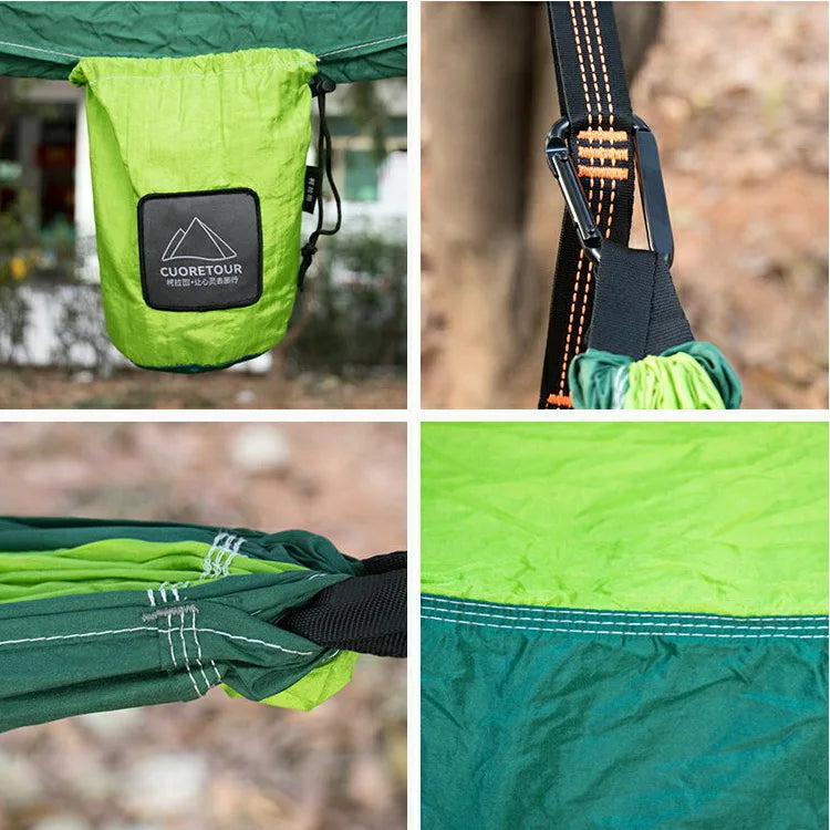 Hamac de camping nylon double