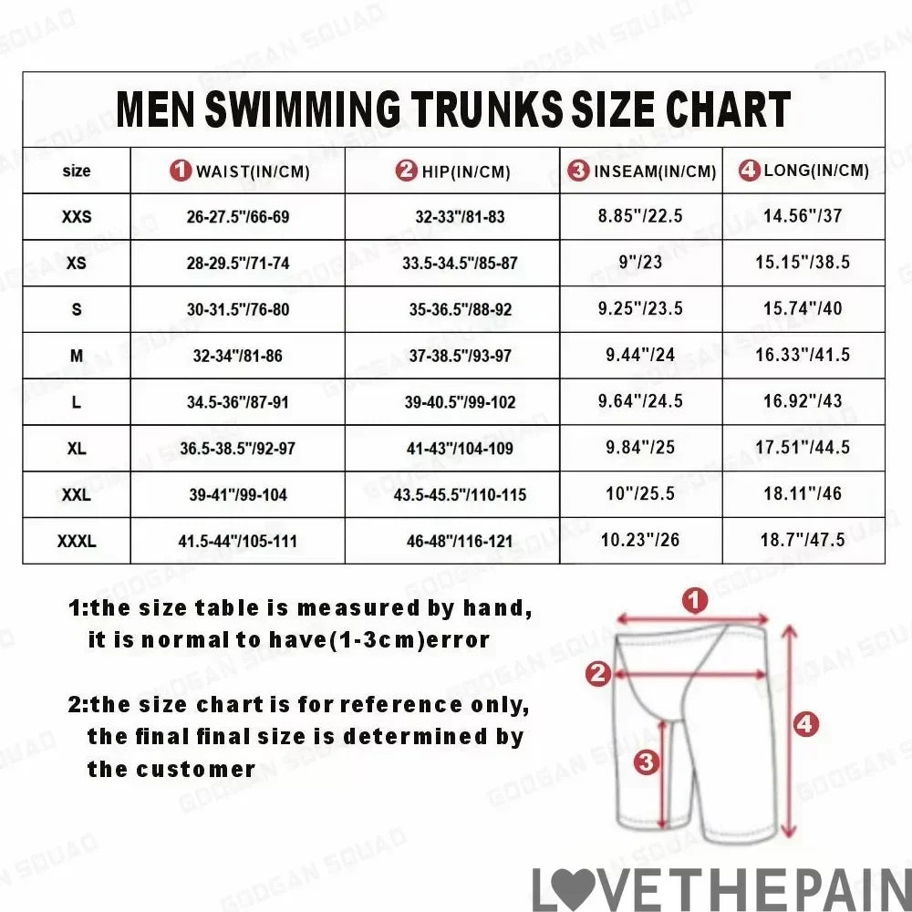 Maillot de bain compétition homme
