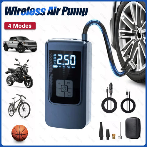 Compresseur d'air sans fil LCD