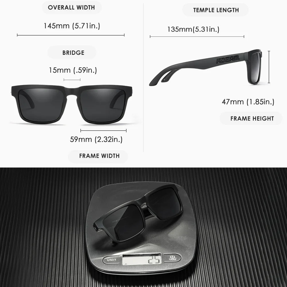 Lunettes de soleil KDEAM homme