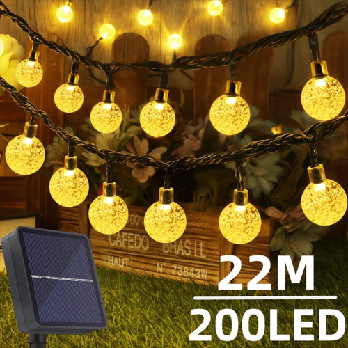 Guirlande solaire clip 200 LED