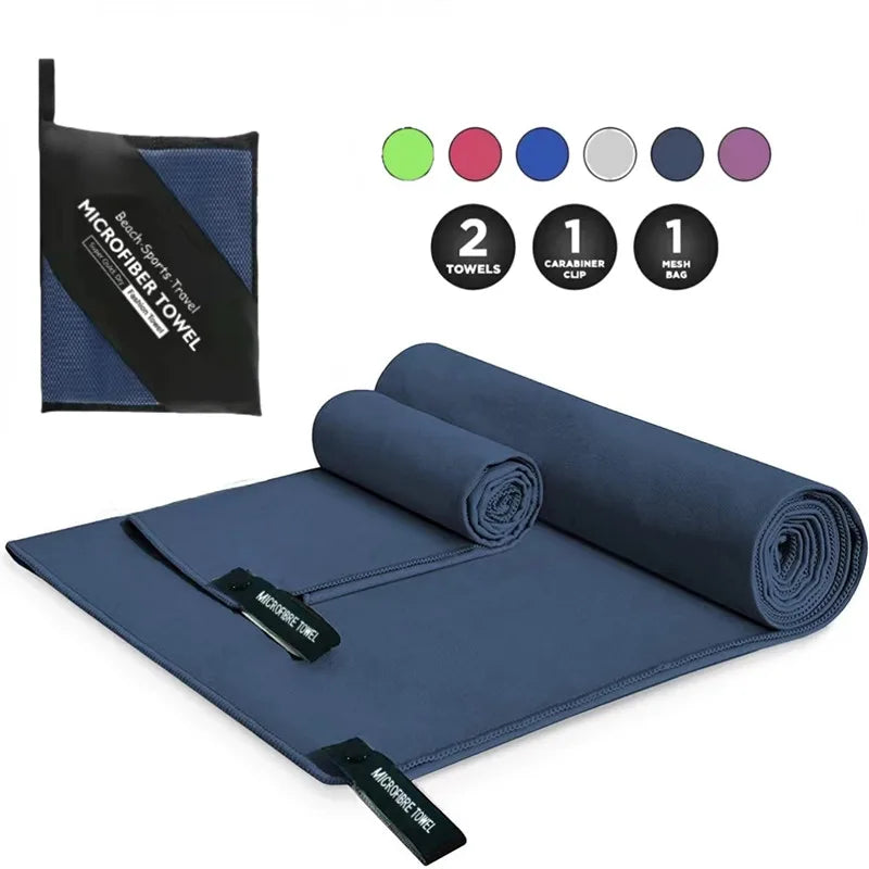 Serviette sport microfibre absorbante