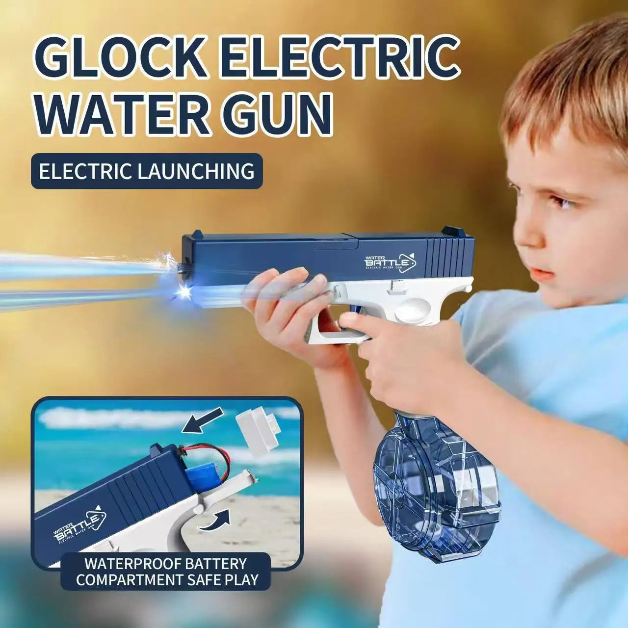 Pistolet à eau électrique automatique