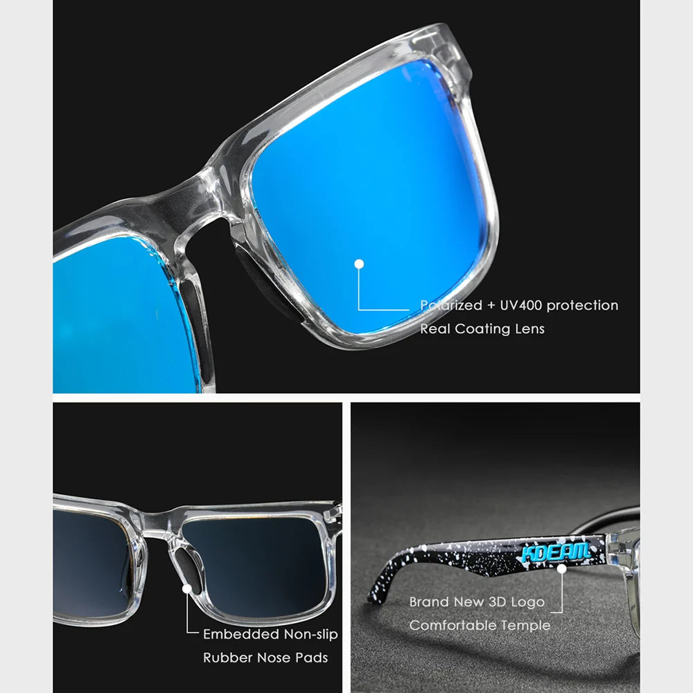 Lunettes de soleil KDEAM homme