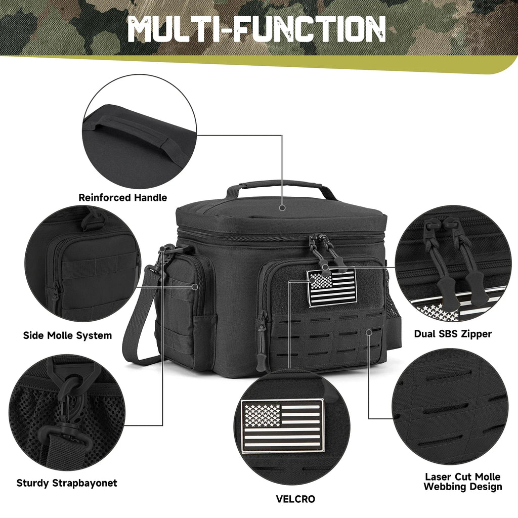 Sac glacière isotherme tactique 18L