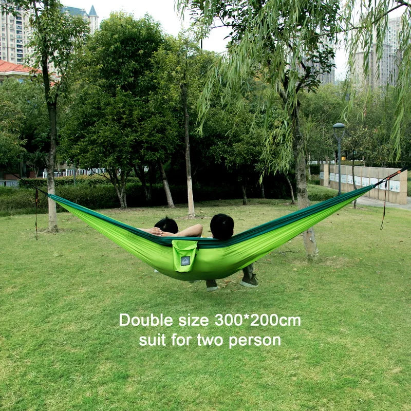 Hamac de camping nylon double