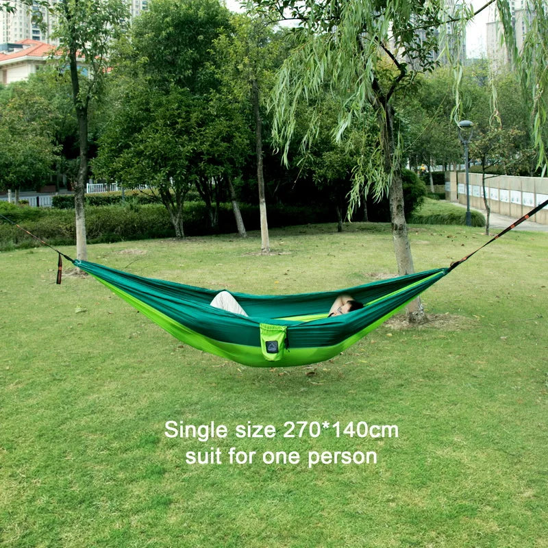 Hamac de camping nylon double