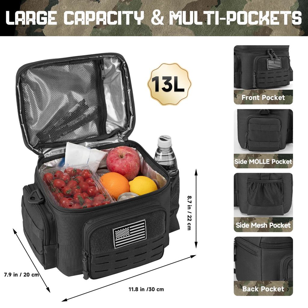 Sac glacière isotherme tactique 18L